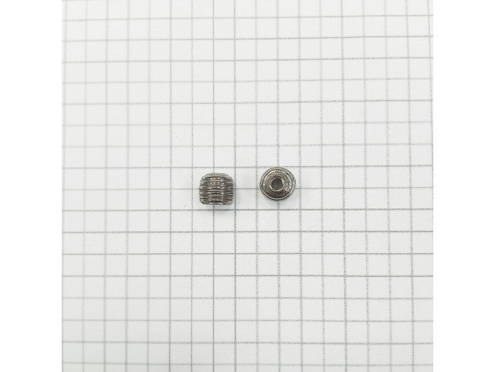 Наконечник металлический 2 мм темный-никель