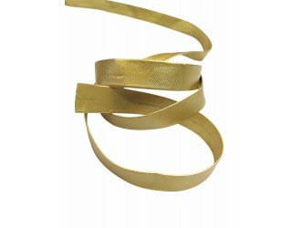 Бейка кожзам, 20 мм, ЗОЛОТАЯ Бейка кожзам, 20 мм, ЗОЛОТАЯ
