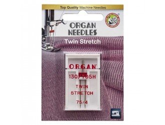 Игла двойная стрейч 4мм №75 "ORGAN"