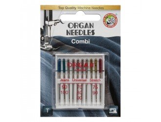 Иглы "ORGAN" 10 шт. комбинированный набор Иглы "ORGAN" 10 шт. комбинированный набор