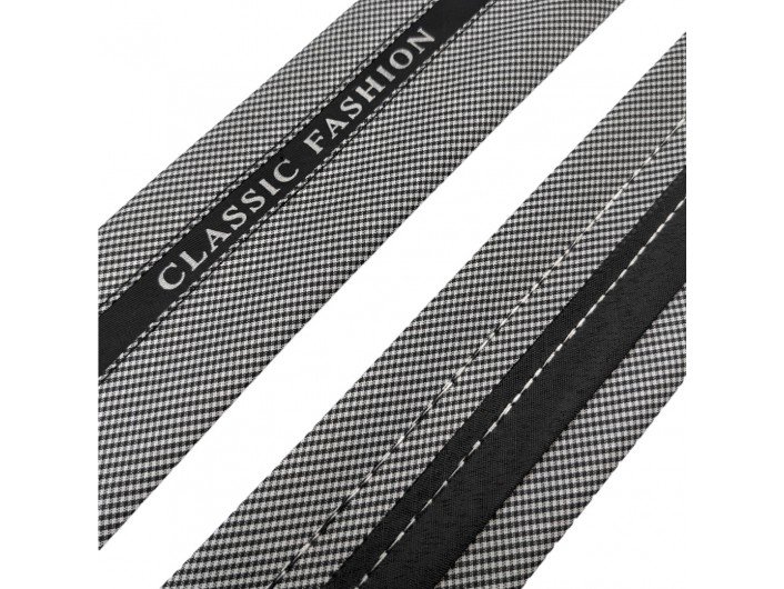 Корсажная лента черно-белого цвета 5 см