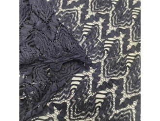 Кружевное полотно Missoni (гипюр) СИНЕЕ