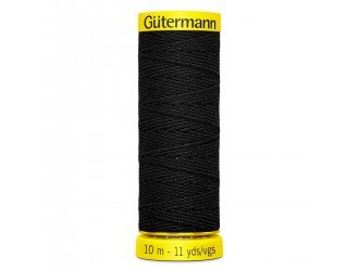 Нить-резинка Gutermann ЧЕРНАЯ