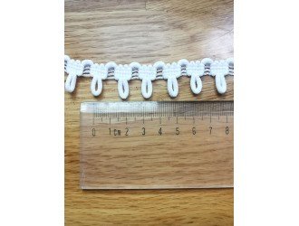 Петли эластичные, БЕЛЫЕ 1,5 см Петли эластичные, БЕЛЫЕ 1,5 см