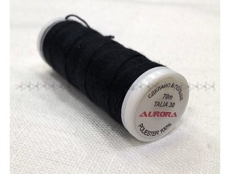 Нитки для джинсы Aurora 799 (Черные)