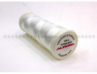 Нитки для кожи Aurora 2500 (Белые)