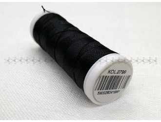 Нитки для кожи Aurora 2799 (Чёрные)