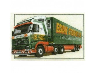 Вышивка Грузовик VOLVO FH12 30*18