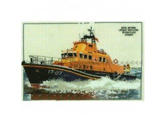 Вышивка Корабль Lifeboat 27,5*19