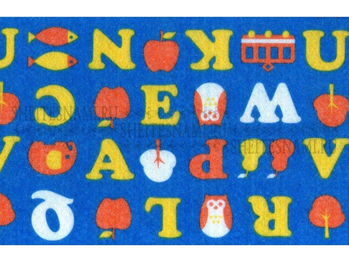Фетр детский "Буквы" 1 мм.