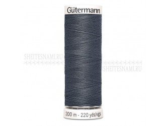 Нитки Gutermann sew-all №50 200 м. №093 Т.СЕРЫЙ Нитки Gutermann sew-all №50 200 м. №093 Т.СЕРЫЙ