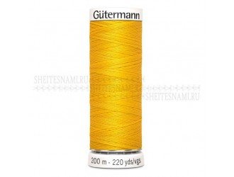 Нитки Gutermann sew-all №50 200 м. №106 ЖЕЛТЫЙ Нитки Gutermann sew-all №50 200 м. №106 ЖЕЛТЫЙ