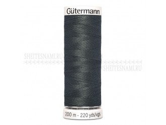 Нитки Gutermann sew-all №50 200 м. №141 Т.СЕРЫЙ Нитки Gutermann sew-all №50 200 м. №141 Т.СЕРЫЙ