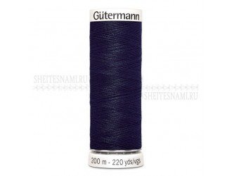 Нитки Gutermann sew-all №50 200 м. №339 Т.СИНИЙ Нитки Gutermann sew-all №50 200 м. №339 Т.СИНИЙ