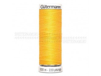 Нитки Gutermann sew-all №50 200 м. №417 ЖЕЛТЫЙ Нитки Gutermann sew-all №50 200 м. №417 ЖЕЛТЫЙ