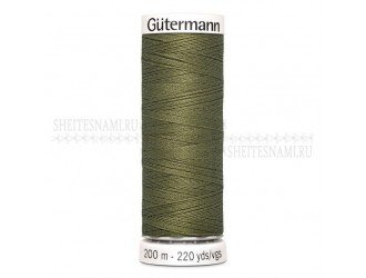 Нитки Gutermann sew-all №50 200 м. №432 ХАКИ Нитки Gutermann sew-all №50 200 м. №432 ХАКИ