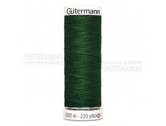 Нитки Gutermann sew-all №50 200 м. №456 Т.ЗЕЛЕНЫЙ Нитки Gutermann sew-all №50 200 м. №456 Т.ЗЕЛЕНЫЙ