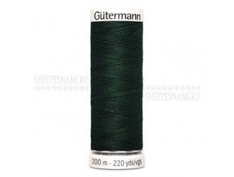 Нитки Gutermann sew-all №50 200 м. №472 Т.ЗЕЛЕНЫЙ Нитки Gutermann sew-all №50 200 м. №472 Т.ЗЕЛЕНЫЙ