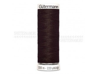 Нитки Gutermann sew-all №50 200 м. №696 Т.КОРИЧНЕВЫЙ Нитки Gutermann sew-all №50 200 м. №696 Т.КОРИЧНЕВЫЙ