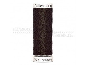 Нитки Gutermann sew-all №50 200 м. №769 Т.КОРИЧНЕВЫЙ Нитки Gutermann sew-all №50 200 м. №769 Т.КОРИЧНЕВЫЙ
