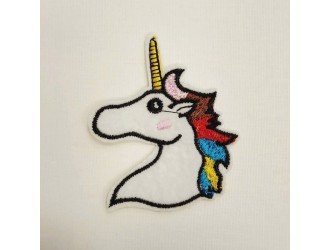 Термоаппликация «ЕДИНОРОГ СВЕТЛО-РОЗОВЫЕ ЩЁЧКИ» 7-5,7 Термоаппликация «ЕДИНОРОГ СВЕТЛО-РОЗОВЫЕ ЩЁЧКИ» 7-5,7