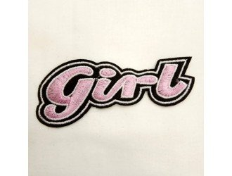 Термоаппликация «GIRL» 9,5-3,8 Термоаппликация «GIRL» 9,5-3,8