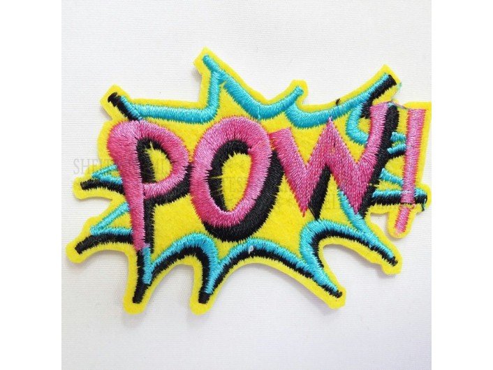 Термоаппликация "POW" 6-8 Термоаппликация "POW" 6-8