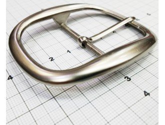 Пряжка металлическая серебро 4,0 Пряжка металлическая серебро 4,0