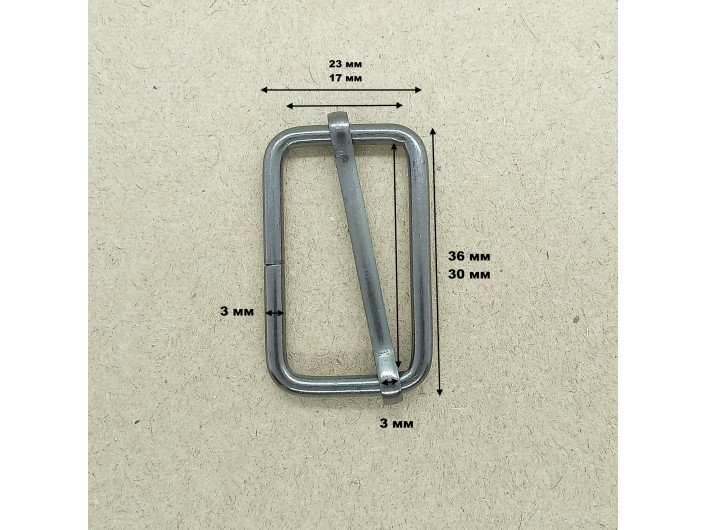 Рамка-регулятор 3 см металлическая блэк никель