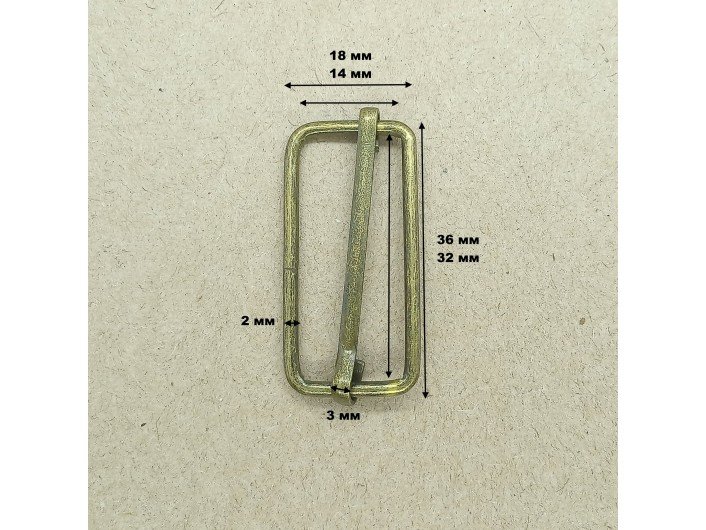 Рамка-регулятор 3 см металлическая антик