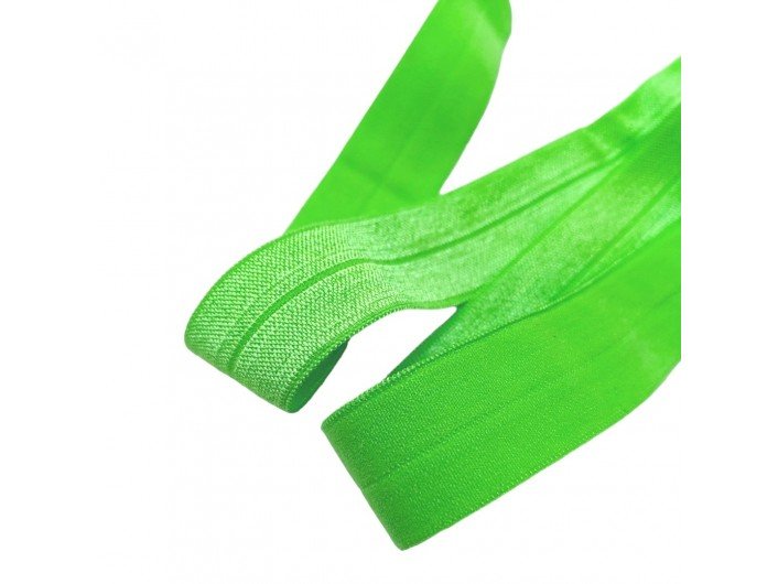 Резинка окантовочная зеленый неон 20 мм