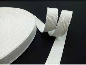 Стропа БЕЛАЯ 2 см иск. хлопок