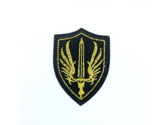 Термоаппликация «ГЕРБ ЧЕРНЫЙ» 6,5-5 см