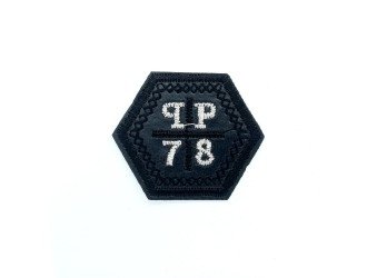 Термоаппликация «Шестиугольник» 5,7-4,9см